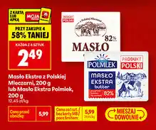 Biedronka Masło Ekstra z Polskiej Mleczarni / Polmlek oferta