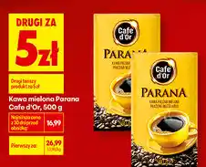 Biedronka Kawa mielona Parana Cafe d'Or oferta