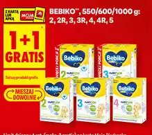 Biedronka Mleko modyfikowane Bebiko, 550/600/1000 g: 2, 2R, 3, 3R, 4, 4R, 5 oferta