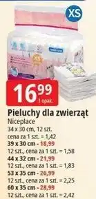 E.Leclerc Pieluchy dla zwierząt Niceplace oferta