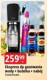 E.Leclerc Ekspres do gazowania wody + butelka + nabój Sodastream oferta