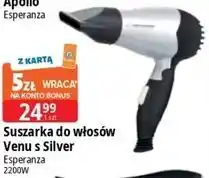 E.Leclerc Suszarka do włosów Venus Silver Esperanza oferta