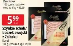E.Leclerc Szynka/schab/boczek swojski z Zalasku Karol oferta