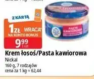 E.Leclerc Krem łosoś / Pasta kawiorowa Nickal oferta
