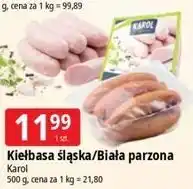 E.Leclerc Kiełbasa śląska/Biała parzona Karol oferta