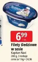 E.Leclerc Filety śledziowe w sosie Kapitan Navi oferta