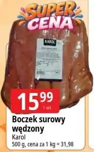 E.Leclerc Boczek surowy wędzony Karol oferta