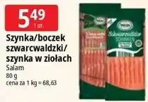 E.Leclerc Szynka/boczek szwarcwaldzki/szynka w ziołach Salam oferta