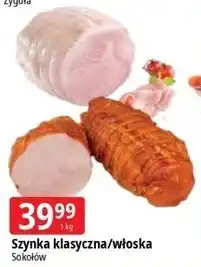 E.Leclerc Szynka klasyczna/włoska Sokołów oferta