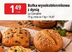 E.Leclerc Bułka wysokobłonnikowa z dynią La Lorraine oferta