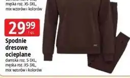 E.Leclerc Spodnie dresowe ocieplane oferta