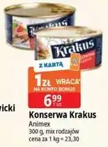 E.Leclerc Konserwa Krakus Animex oferta
