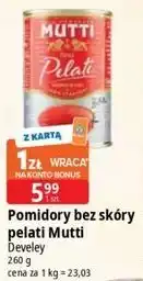E.Leclerc Pomidory bez skóry pelati Mutti Develey oferta