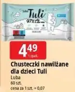 E.Leclerc Chusteczki nawilżane dla dzieci Tuli oferta