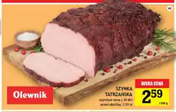 Gram Market Szynka Tatrzańska Olewnik oferta