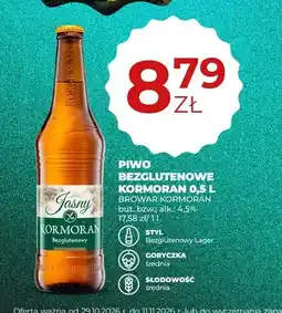 Duży Ben Piwo bezglutenowe Kormoran oferta