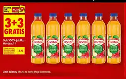 Biedronka Sok jabłko Hortex 100% oferta