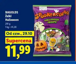 Lidl Żelki Ragolds Halloween Spooktacular oferta