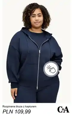 C&A Rozpinana bluza z kapturem C & A oferta