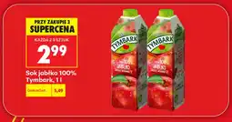 Biedronka Sok jabłko Tymbark 100% oferta
