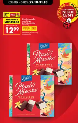 Biedronka Ptasie mleczko waniliowe E.Wedel oferta