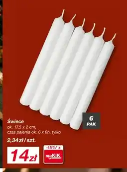 KiK Świece 6-pak oferta