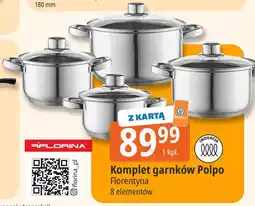 E.Leclerc Komplet garnków Polpo Florina Florentyna oferta