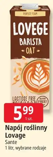 E.Leclerc Napój roślinny Lovege Barista Oat Sante oferta