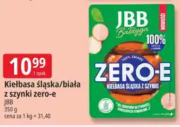 E.Leclerc Kiełbasa śląska/biała z szynki zero-e JBB Bałdyga oferta