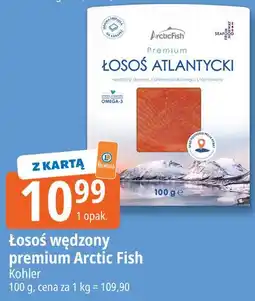 E.Leclerc Łosoś wędzony premium Arctic Fish Kohler oferta