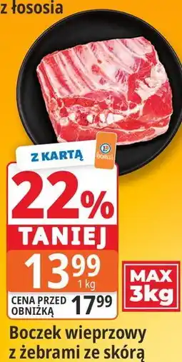 E.Leclerc Boczek wieprzowy z żebrami ze skórą oferta
