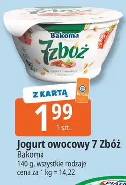 E.Leclerc Jogurt owocowy 7 Zbóż Bakoma oferta
