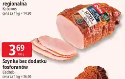 E.Leclerc Szynka bez dodatku fosforanów Cedrob Duda oferta