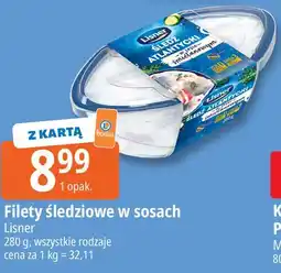 E.Leclerc Filety śledziowe w sosach Lisner oferta