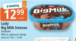E.Leclerc Lody Big Milk Intense Unilever oferta