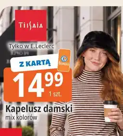 E.Leclerc Kapelusz damski Tissaia oferta