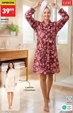 Biedronka Szlafrok damski CLEVÉ oferta