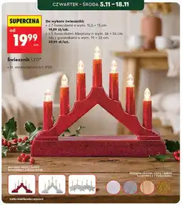 Biedronka Świecznik LED oferta