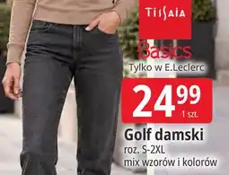 E.Leclerc Golf damski Tissaia Basics oferta