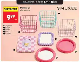 Biedronka Dekoracje do wnętrz SMUKEE oferta