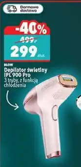 Biedronka Depilator świetlny IPL 900 Pro 3 tryby, z funkcją chłodzenia BLOW oferta