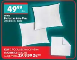 Biedronka Poduszka Aloe Vera Smukee 70 x 80 cm, biała oferta