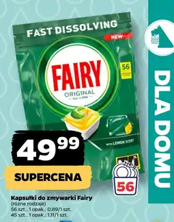 Netto Kapsułki do zmywarki Fairy oferta
