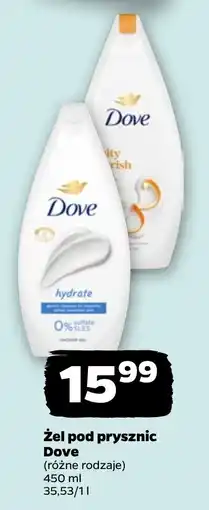Netto Żel pod prysznic Dove oferta