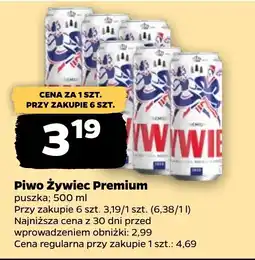 Netto Piwo Żywiec Premium oferta