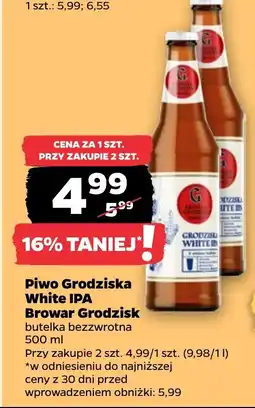 Netto Piwo Grodziska White IPA oferta