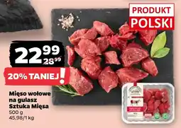 Netto Mięso wołowe na gulasz Sztuka Mięsa oferta