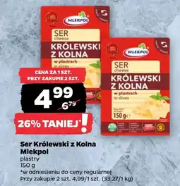 Netto Ser Królewski z Kolna Mlekpols oferta