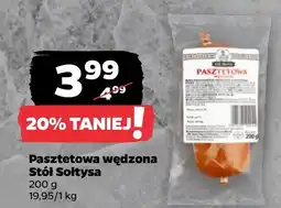 Netto Pasztetowa wędzona Stół Sołtysa oferta