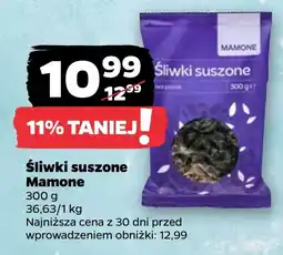 Netto Śliwki suszone Mamone oferta